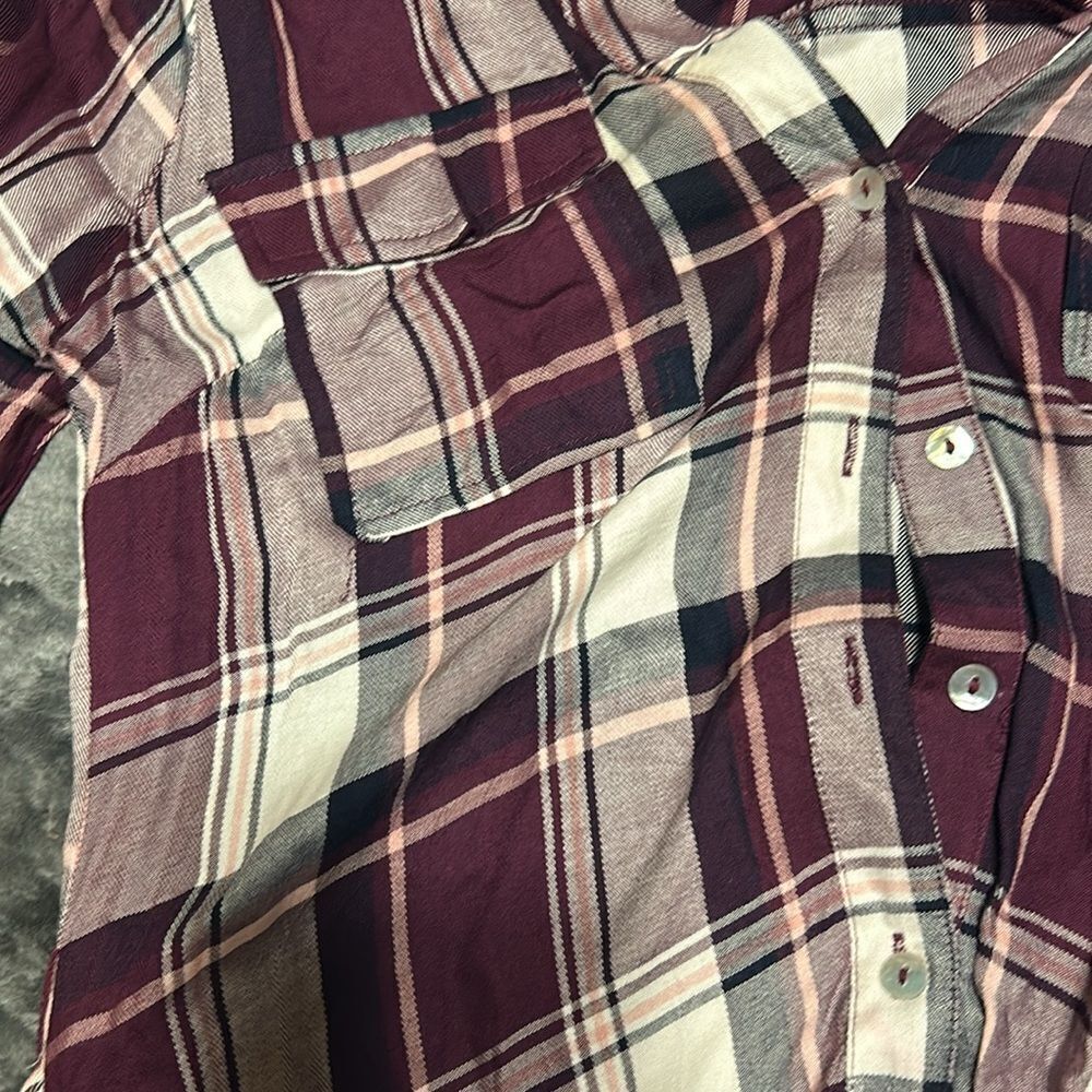 Just Fab Red Plaid Dress - Picture 5 of 6